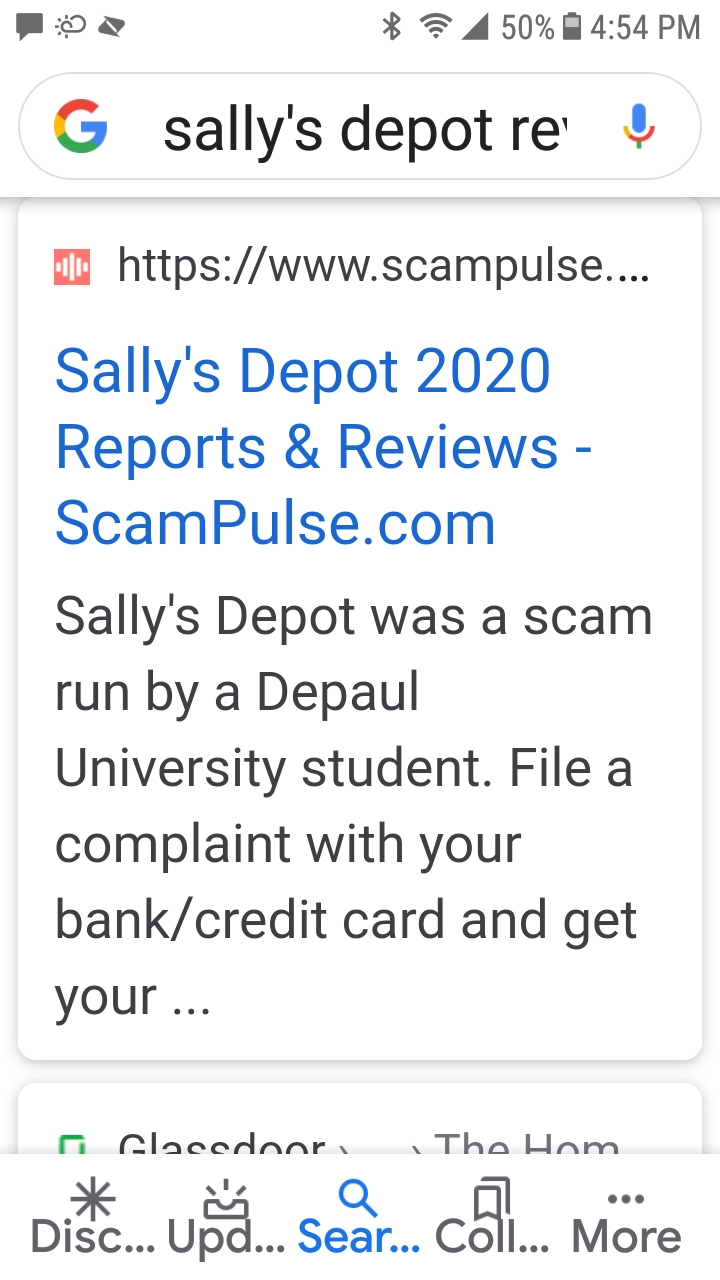 Sally’s Depot