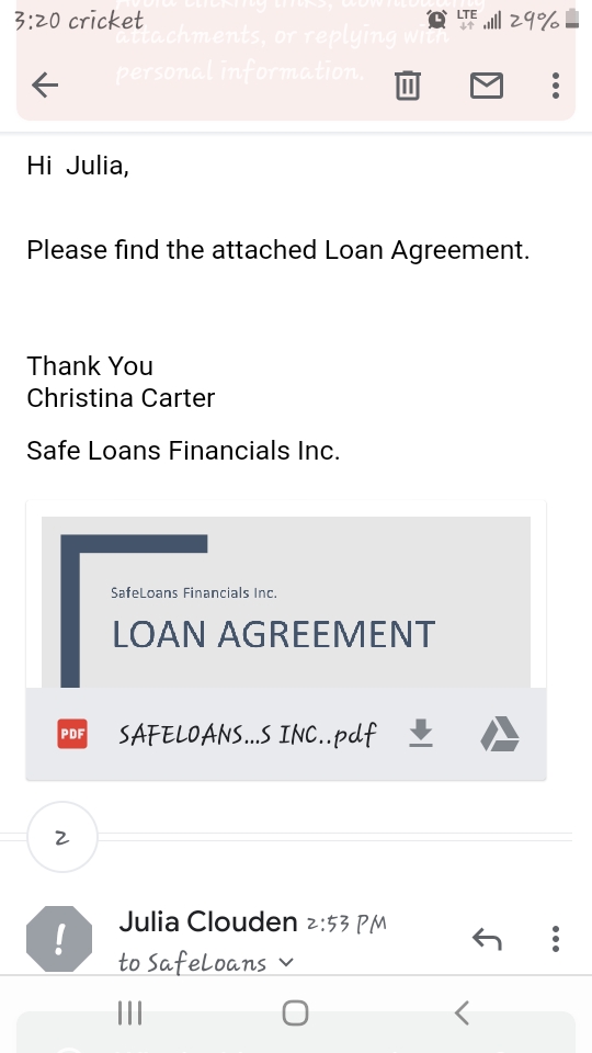 SafeLoans Financials Inc.