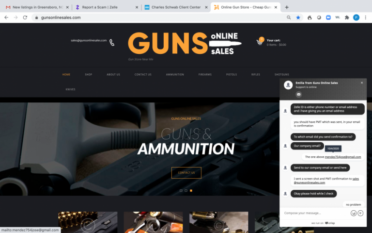 Guns Online Sales