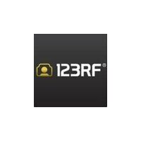 123RF Stock Photo Subscription Logo